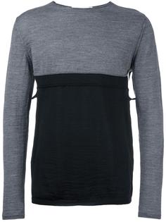 пуловер дизайна колор-блок Comme Des Garçons Shirt