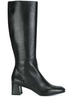 сапоги на каблуке  Jil Sander