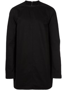 рубашка с молнией сзади Rick Owens DRKSHDW