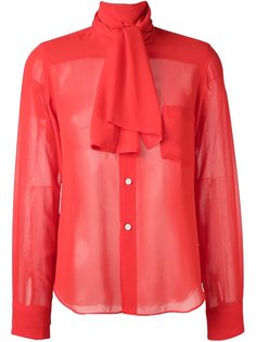 блузка с завязкой на бант Comme Des Garçons Vintage