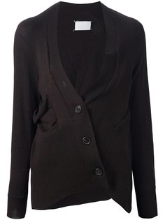 вязаный асимметричный кардиган Maison Margiela Vintage