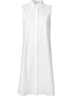 расклешенное платье-рубашка  T By Alexander Wang