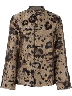 пиджак с юбкой с леопардовым принтом   F.R.S For Restless Sleepers