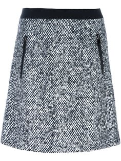 трикотажная юбка в стиле букле Moncler