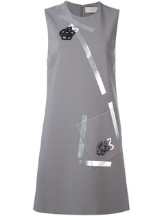 платье из крепдешина  Christopher Kane