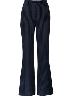 полосатые бархатные брюки  Peter Pilotto