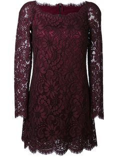 кружевное платье мини Dolce & Gabbana