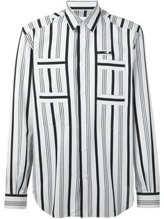 полосатая рубашка Maison Margiela