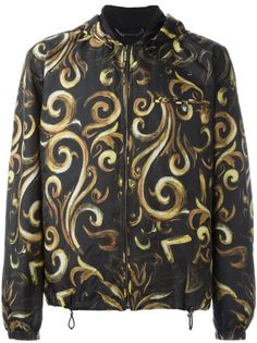 куртка с капюшоном Baroque Versace