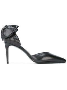 туфли-лодочки Classic Paris Skinny 80 Dorsay Bow Saint Laurent