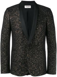 жаккардовый пиджак Saint Laurent