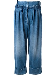 плиссированные джинсы прямого кроя J.W.Anderson