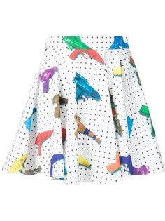юбка с принтом игрушечных пистолетов Jeremy Scott