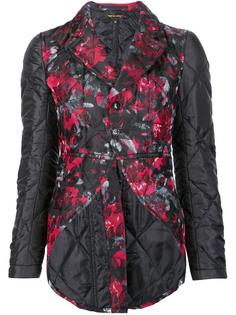 стеганая куртка с цветочным принтом Comme Des Garçons