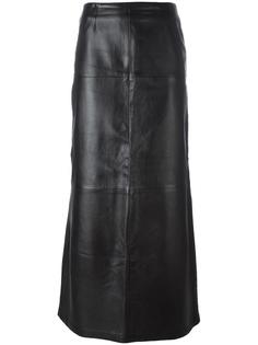 длинная юбка с вышивкой Kenzo Vintage