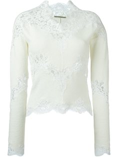 кружевной топ Ermanno Scervino