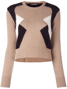 свитер с геометрическим дизайном Neil Barrett