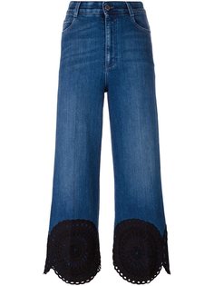 джинсы с резными манжетами Stella McCartney