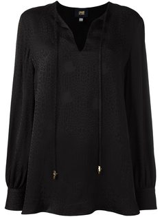 блузка c V-образным вырезом   Cavalli Class