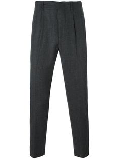 костюмные брюки со складками Dondup