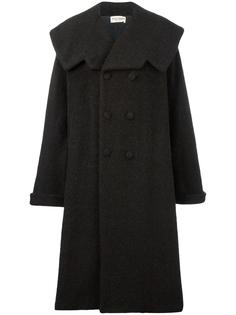 пальто свободного кроя из искусственного меха Comme Des Garçons Vintage