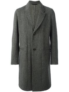 однобортное пальто Lemaire