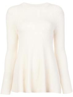 джемпер с круглым вырезом под горло Grey Jason Wu