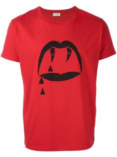 футболка с принтом Blood Luster Saint Laurent
