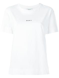 футболка с логотипом DKNY