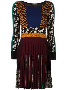 платье с узором и плиссировкой Etro