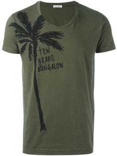 футболка с принтом пальмы Tomas Maier