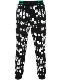 спортивные брюки с принтом логотипа McQ Alexander McQueen