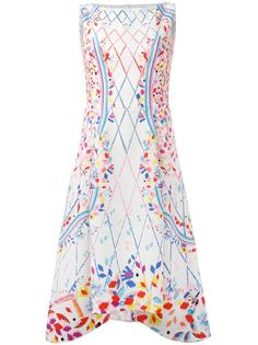 платье без рукавов с растительным принтом Peter Pilotto