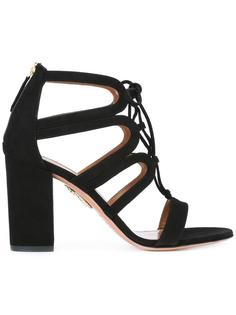 босоножки со шнуровкой Aquazzura