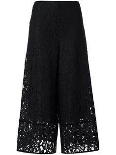 расклешенные брюки Floral Embroidered Lace See By Chloé