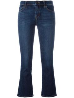 слегка расклешенные укороченные джинсы Selena J Brand
