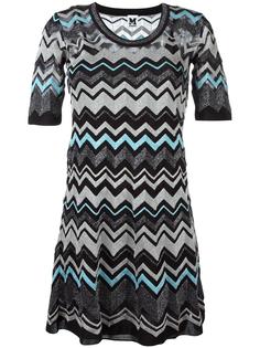 платье с зигзагообразным узором M Missoni