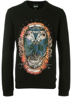 толстовка с принтом черепа Just Cavalli
