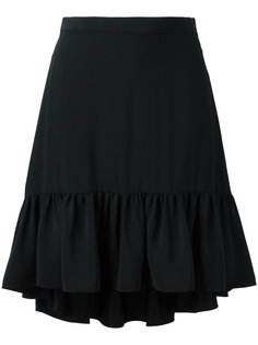 юбка с расклешенным подолом Saint Laurent