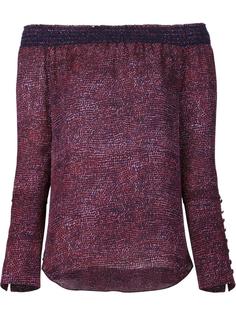 блузка с открытыми плечами Derek Lam 10 Crosby