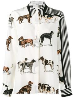 рубашка с принтом собак Stella McCartney