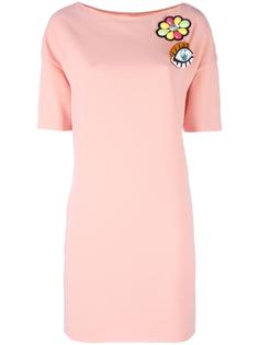 платье с вырезом-лодочкой Boutique Moschino