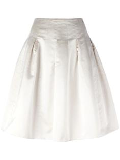 плиссированная юбка А-силуэта Chanel Vintage