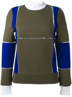 свитер дизайна колор-блок Courrèges
