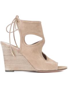 босоножки с вырезными деталями Aquazzura