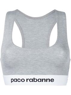 бюстгальтер с логотипом Paco Rabanne