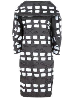 платье шифт с геометрическим узором Vivienne Westwood Anglomania