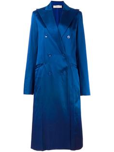 длинное двубортное пальто Nina Ricci