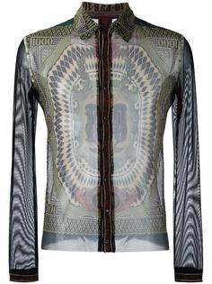 полупрозрачная рубашка 1994-го года Le Grand Voyage Jean Paul Gaultier Vintage