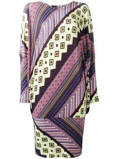 платье-шифт с принтом Issey Miyake